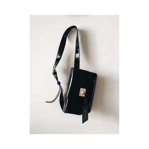 Forever 21 Patent Faux Leather Fanny Pack
